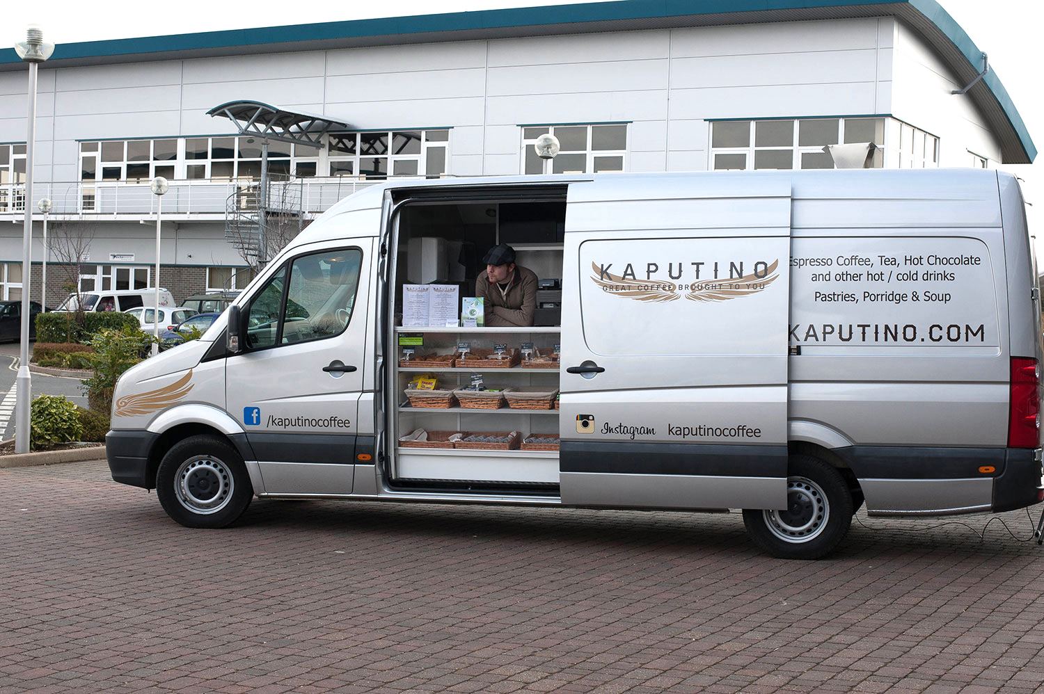 Kaputino® Coffee Van Latest Weekly Round Kaputino Coffee And Crepe Van